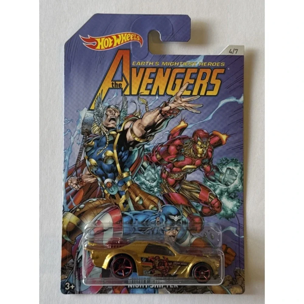 Hot‎ Wheels 2017 The Avengers Complete Set Factory Sealed